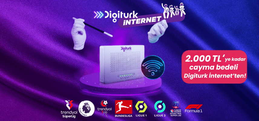 Digitürk İnternetli Eğlencenin ve Avrupanın Yıldızı (Kutusuz)